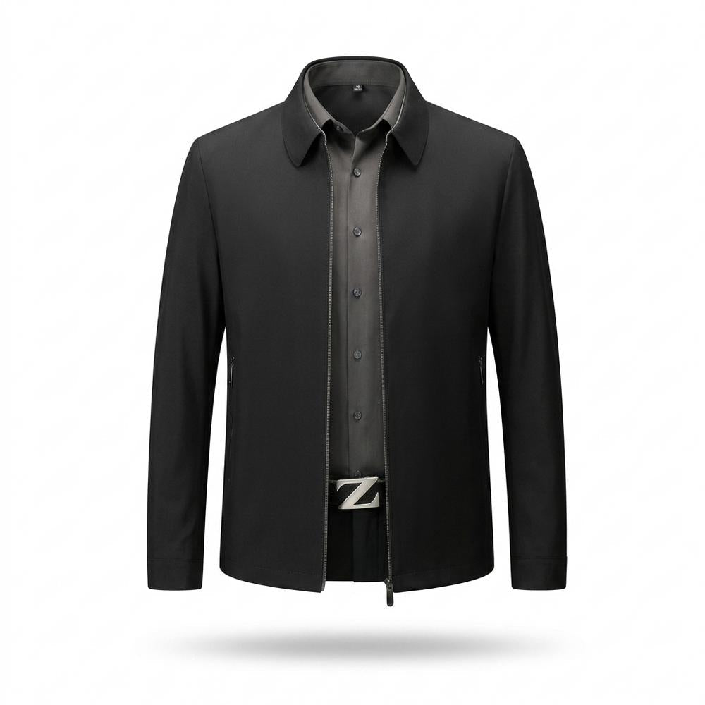 Gentleman Code - Tetak | Gefütterte Reißverschluss Jacke Herren