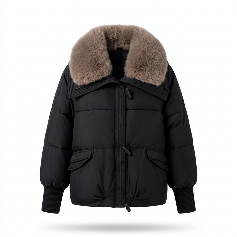 Gentleman Code - Zinok | Gefüttert Pelzbesetzt Jacke Damen