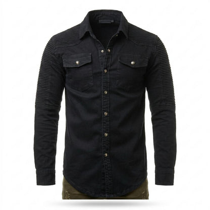 Gentleman Code - Yomor | Gestepptes Tailliertes Hemd Herren