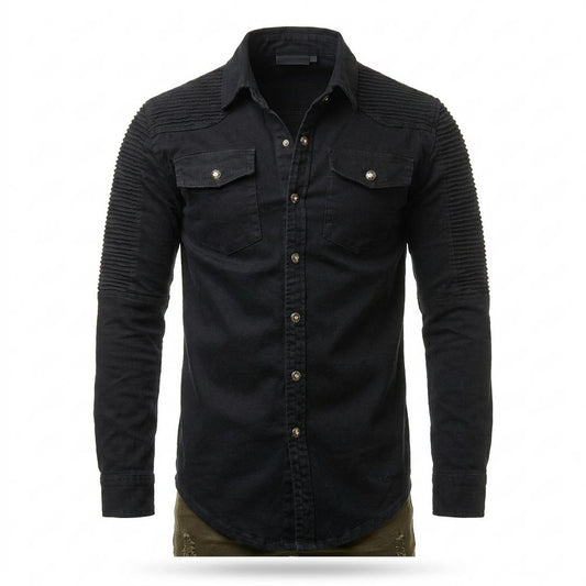 Gentleman Code - Yomor | Gestepptes Tailliertes Hemd Herren