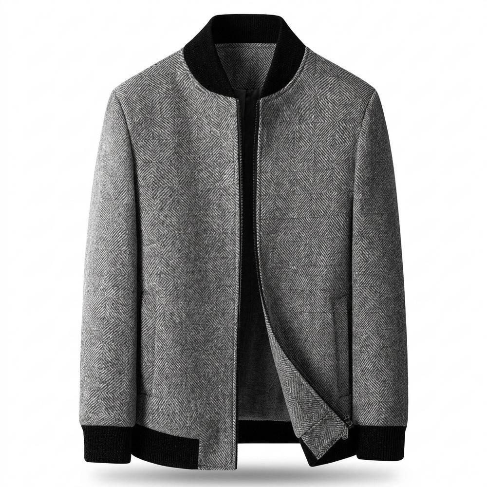 Gentleman Code - Rikad | Strukturiert Gerippt Jacke Herren