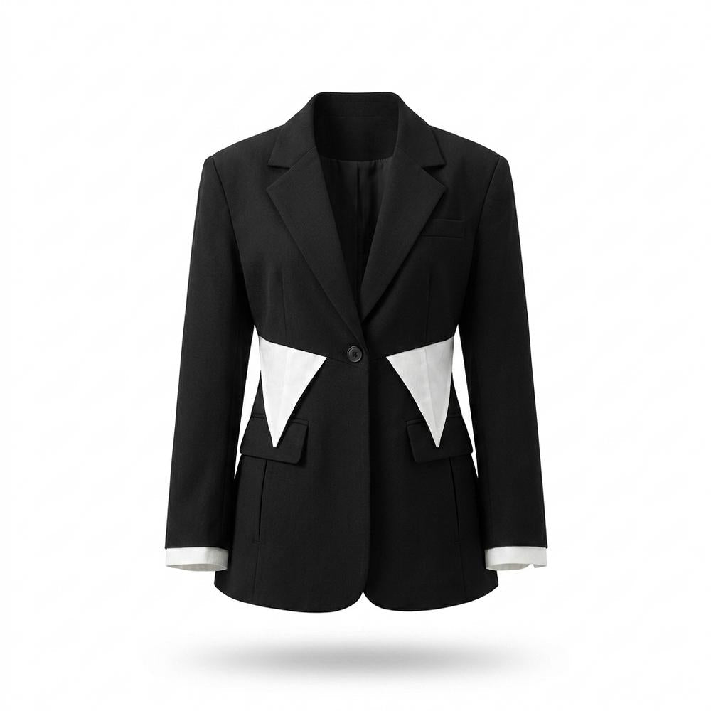 Gentleman Code - Dibul | Tailliert Gegürtet Kleid Damen