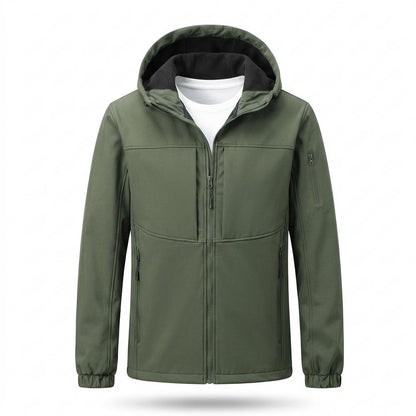 Gentleman Code - Cawed | Reißverschluss Softshell Jacke Herren