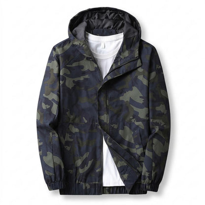 Gentleman Code - Tohum | Gemusterte Funktionale Jacke Herren