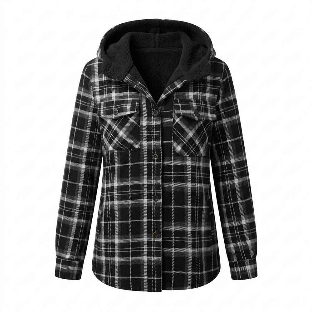 Gentleman Code - Nedol | Gefüttert Kariert Jacke Damen