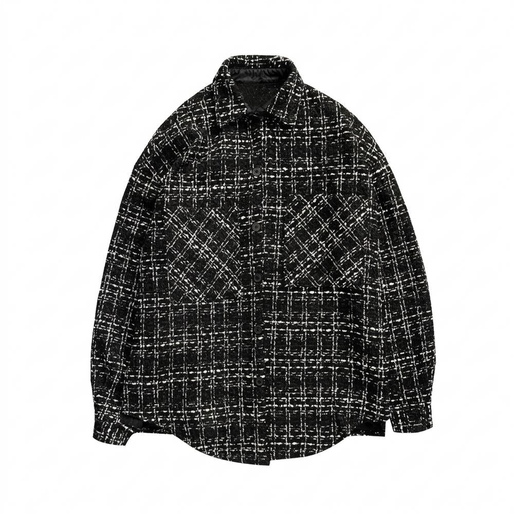 Gentleman Code - Kezan | Strukturiertes Kariertes Hemd Unisex