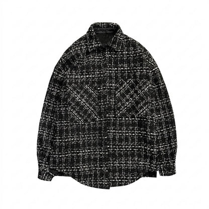 Gentleman Code - Kezan | Strukturiertes Kariertes Hemd Unisex