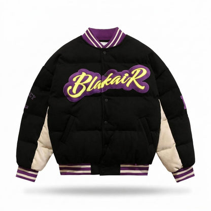 Gentleman Code - Mehil | Wattiert Geknöpft Jacke Unisex
