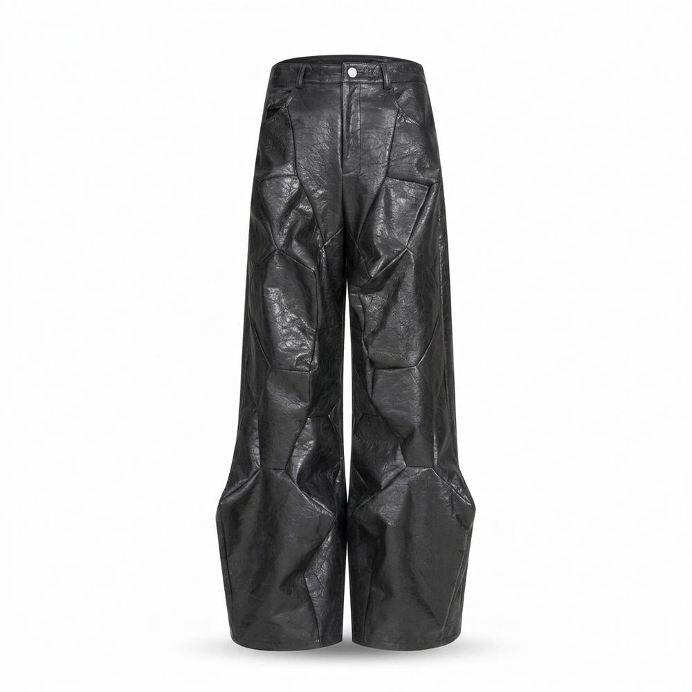 Gentleman Code - Cotod | Weit Geschnittene Strukturierte Hose Unisex