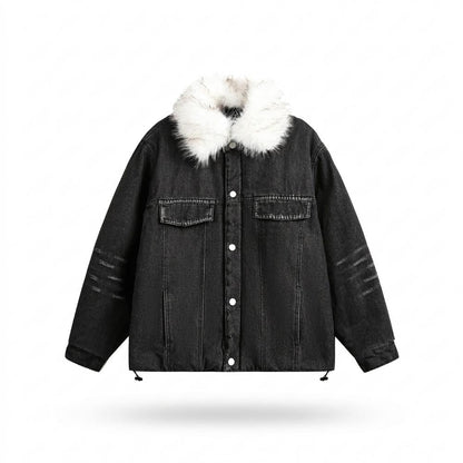 Gentleman Code - Sozal | Pelzbesetzt Gewaschen Jacke Unisex
