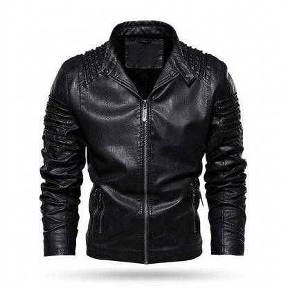 Gentleman Code - Terid | Gesteppt Gefüttert Lederjacke Herren