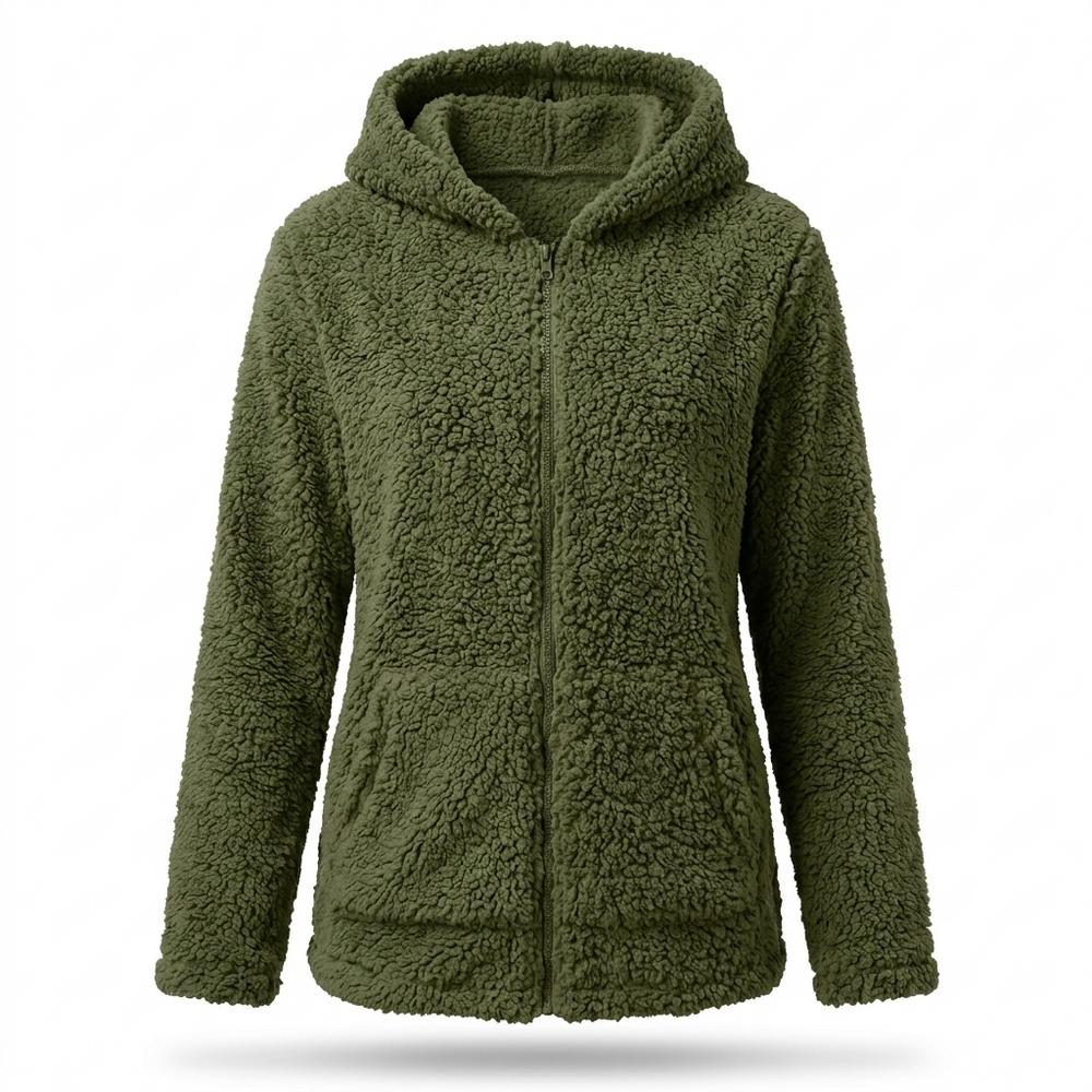 Gentleman Code - Eofar | Gefütterte Plüschige Jacke Damen