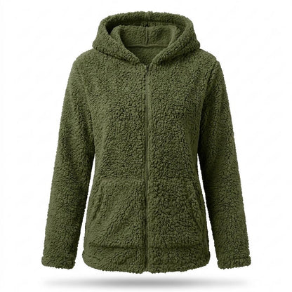 Gentleman Code - Eofar | Gefütterte Plüschige Jacke Damen