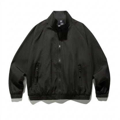 Gentleman Code - Mitod | Gerippte Stehkragen Jacke Unisex