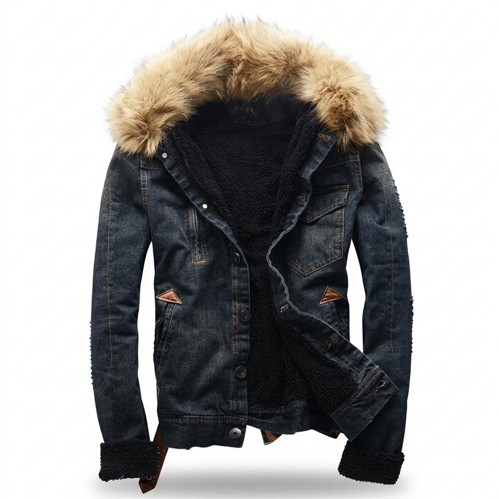 Gentleman Code - Ribin | Gefüttert Geknöpft Jacke Herren