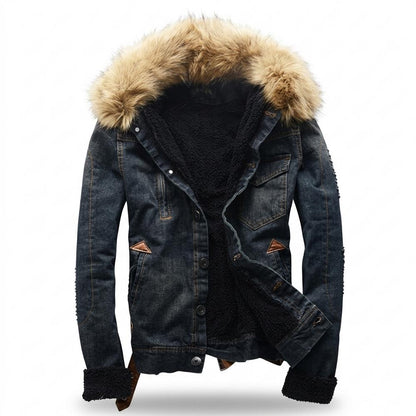 Gentleman Code - Ribin | Gefüttert Geknöpft Jacke Herren