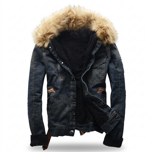 Gentleman Code - Ribin | Gefüttert Geknöpft Jacke Herren