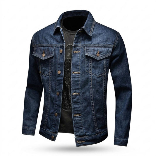 Gentleman Code - Dufok | Langärmlige Geknöpfte Jacke Herren