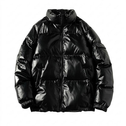 Gentleman Code - Nusal | Glänzend Wattiert Jacke Unisex