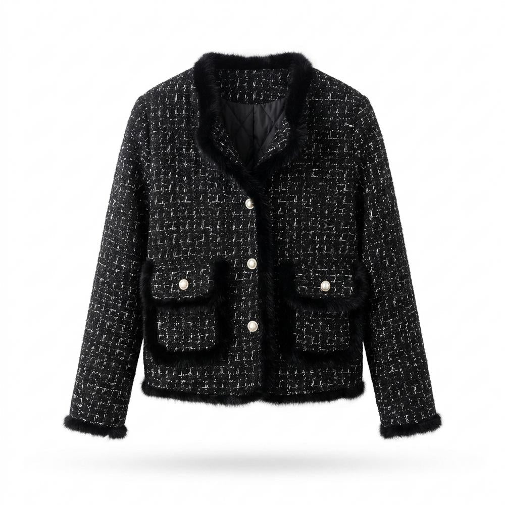 Gentleman Code - Lavit | Gefüttert Strukturiert Jacke Damen