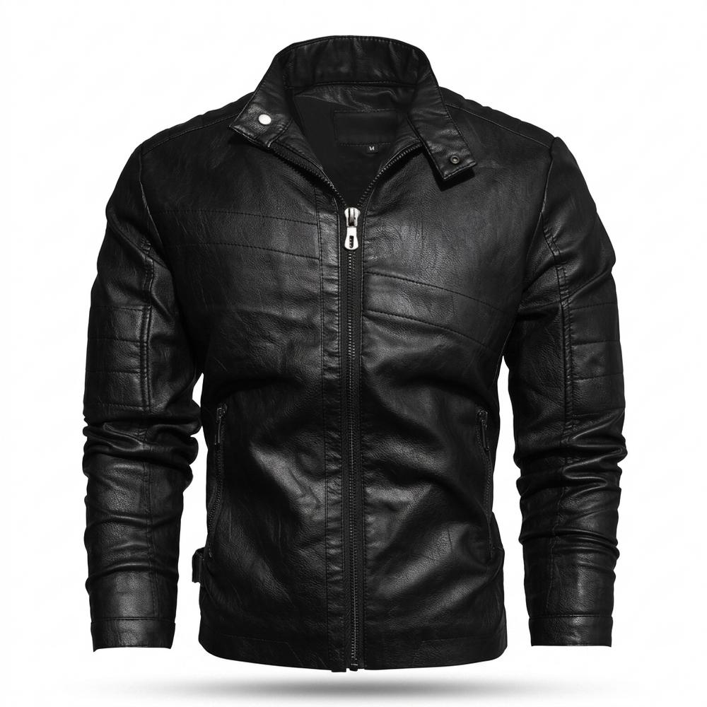 Gentleman Code - Dunod | Tailliert Gesteppt Lederjacke Herren