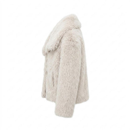 Gentleman Code - Taher | Flauschig Kurzgeschnitten Jacke Damen