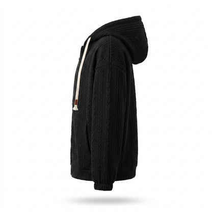 Gentleman Code - Rodos | Strukturiert Gestrickt Hoodie Unisex