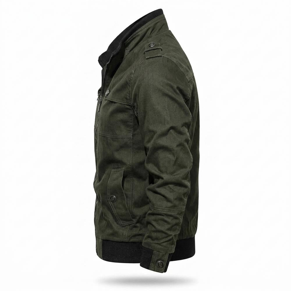 Gentleman Code - Nolis | Gefüttert Hochschließend Jacke Herren