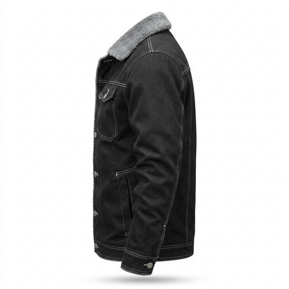 Gentleman Code - Kadan | Gefüttert Geknöpft Jacke Herren