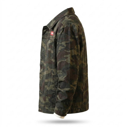 Gentleman Code - Alvan | Gemustert Geknöpft Jacke Herren