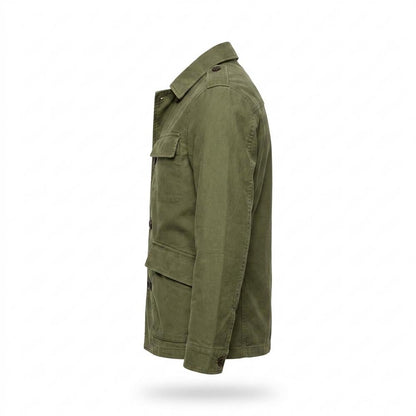 Gentleman Code - Rumov | Doppelreihige Baumwoll Jacke Herren