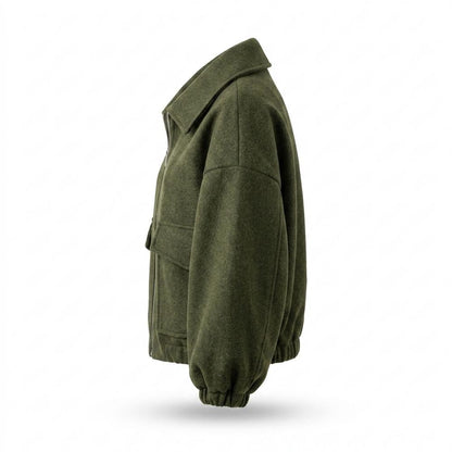 Gentleman Code - Yiwol | Reißverschluss Kurz Geschnittene Jacke Damen