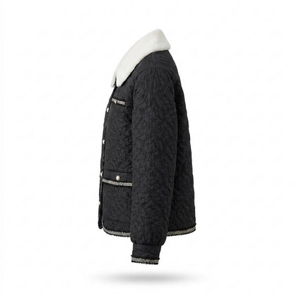 Gentleman Code - Renuv | Gesteppte Strukturierte Jacke Damen