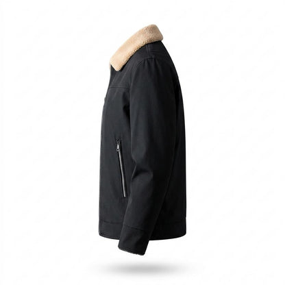 Gentleman Code - Yuvis | Gefüttert Reißverschluss Jacke Herren