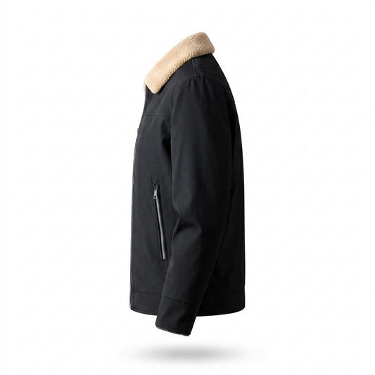 Gentleman Code - Yuvis | Gefüttert Reißverschluss Jacke Herren