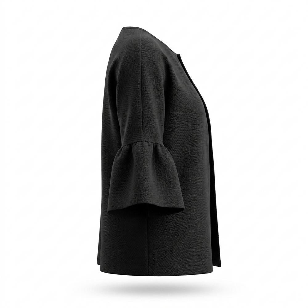 Gentleman Code - Letot | Verschlusslos Strukturiert Jacke Damen