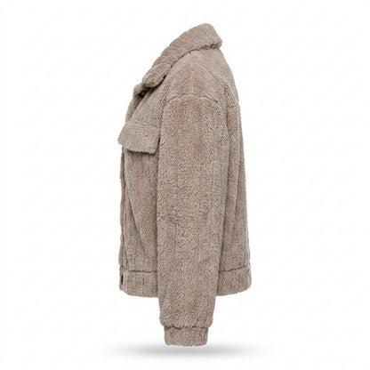 Gentleman Code - Labok | Geknöpft Fleece Jacke Damen