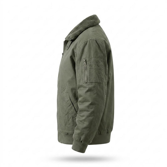 Gentleman Code - Vehem | Gefüttert Langärmlig Jacke Herren