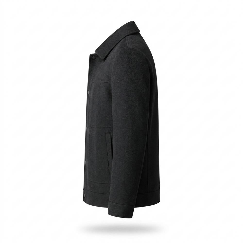 Gentleman Code - Sidet | Gefüttert Geknöpft Jacke Herren