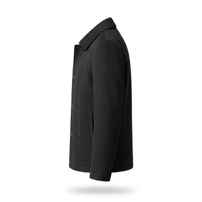 Gentleman Code - Sidet | Gefüttert Geknöpft Jacke Herren