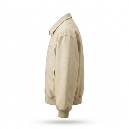 Gentleman Code - Lavem | Lockere Veloursartige Wildleder-Jacke Herren