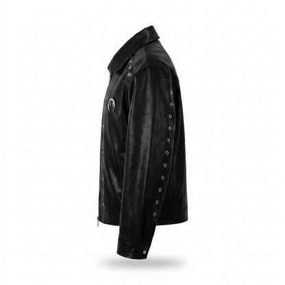 Gentleman Code - Rarev | Genietet Glatt Lederjacke Unisex
