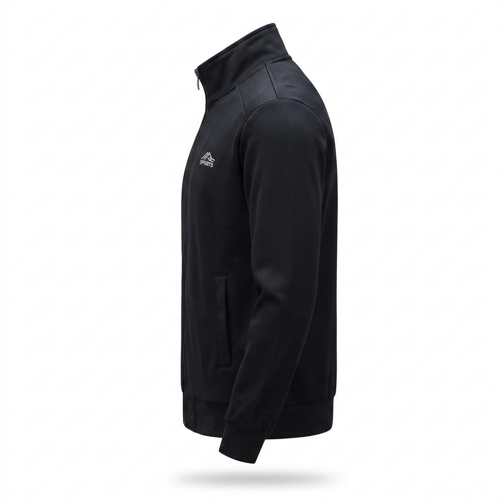 Gentleman Code - Zehal | Stehkragen Fleece Jacke Herren