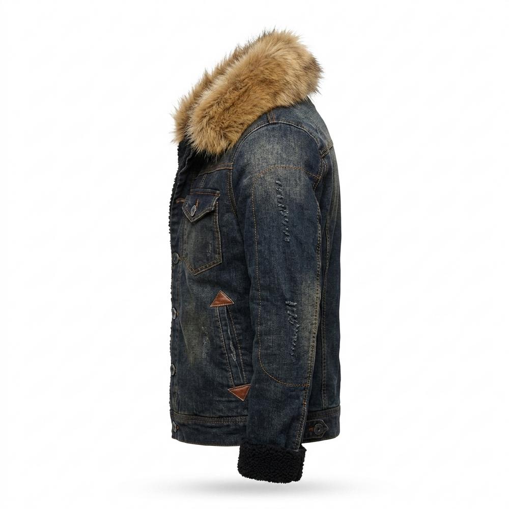 Gentleman Code - Ribin | Gefüttert Geknöpft Jacke Herren