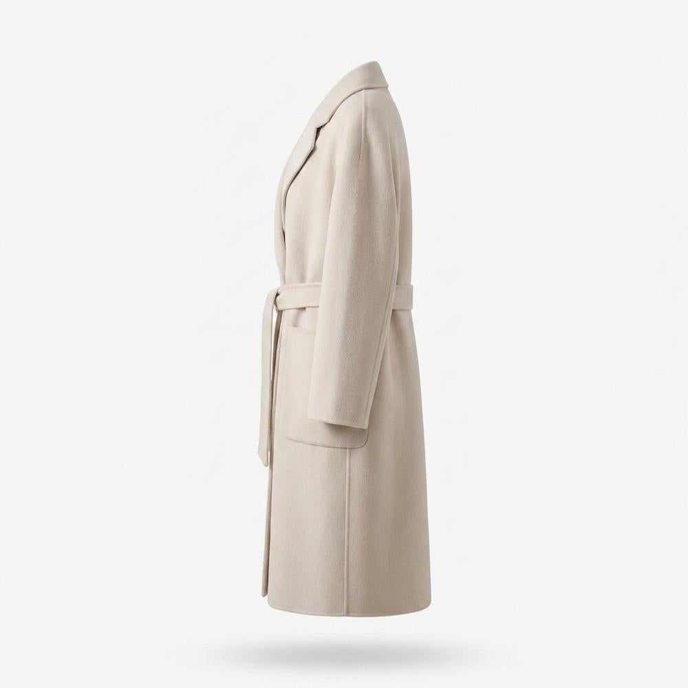 Gentleman Code - Vetit | Locker Geschnittener Zum Binden Mantel Damen