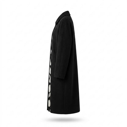 Gentleman Code - Rokev | Lang Geknöpft Mantel Damen