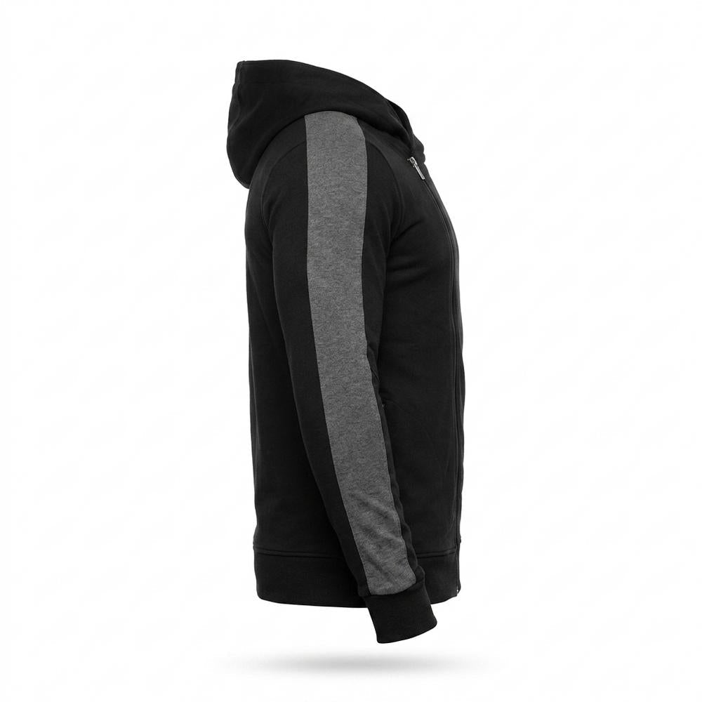 Gentleman Code - Miwet | Asymmetrisch Hochschließend Hoodie Herren