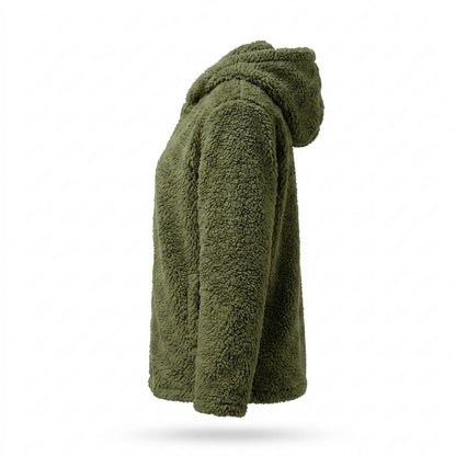 Gentleman Code - Eofar | Gefütterte Plüschige Jacke Damen