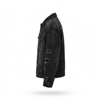 Gentleman Code - Tosir | Used-Look Strukturierte Jacke Unisex