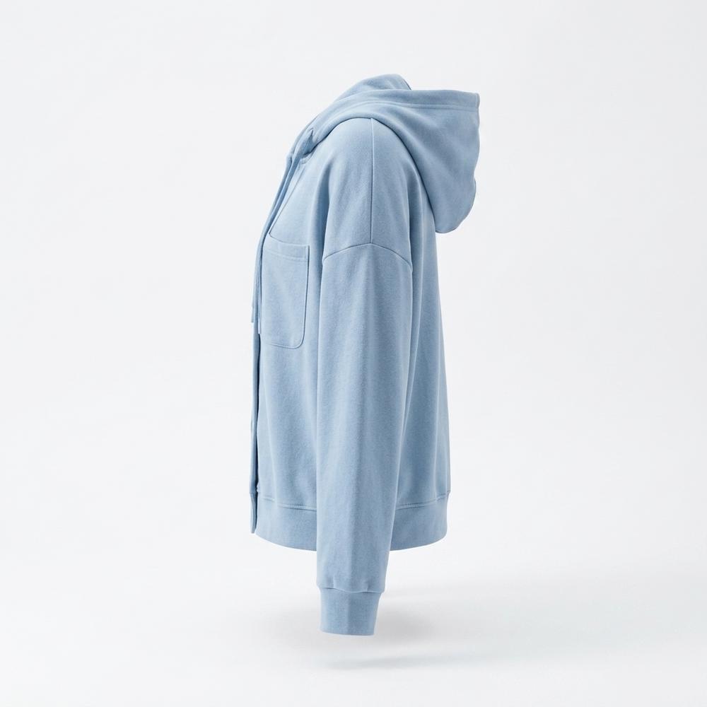 Gentleman Code - Rozod | Geknöpfte Kapuzen Jacke Damen